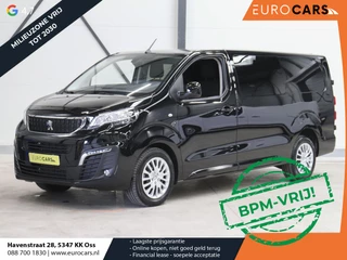 Peugeot Expert 2.0 BlueHDI Long Premium Dubbele Cabine Automaat Pack Look Navigatie Airco Bluetooth Parkeer sensoren Cruise Control Trekhaak *