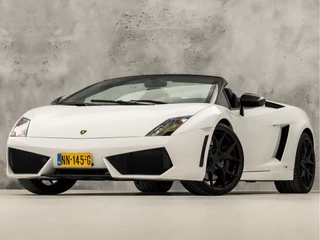 Hoofdafbeelding Lamborghini Gallardo Lamborghini Gallardo 5.2 V10 LP560-4 Automaat 561Pk (FACELIFT, FRONT LIFT, CAMERA, LEDEREN SPORTSTOELEN, SOFT TOP, NAVIGATIE)