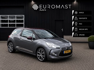 Hoofdafbeelding Citroën DS3 Citroen DS3 1.6 e-HDi So Chic Navigatie | Airco | Cruise | Nieuw apk |PDC