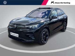 Volkswagen Tiguan 1.5eHybrid 200kW/272PK R-Line Black Style DSG · Panoramadak · Leder · Trekhaak · Harman Kardon sound · Camera · Apple/Android Car Play · Verwarmde stoelen Voor & Achter · Stoelventilatie ·  Garantie t/m 10-06-2030 of 100000km.