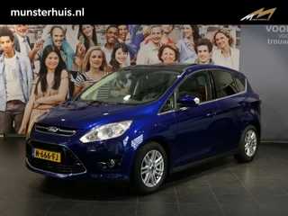 Ford C-MAX 1.0 Edition Plus *Panoramadak & dode hoek* - Stoelverwarming, elektrische achterklep