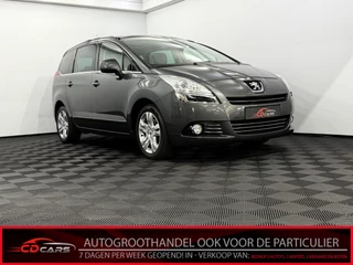 Peugeot 5008 1.6 THP GT 7p. Panoramadak, Parkeersensoren, Navi, Leder, Cruise control, Clima, Stoelverwarming, Head-up display, Trekhaak