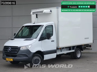 Mercedes Sprinter 515 CDI Koelwagen Dubbellucht Zijdeur Thermo King 230v-Stekker Airco Cruise Euro6 Koel Koeler Kühl Kühler Kühlwagen Bakwagen Gekoeld 14m3 Airco Cruise control
