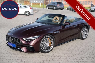 Mercedes SL-klasse Roadster AMG 63 S E Performance 816PK|Manufaktur|Performance Stoel|Burmester|Achterasbesturing|Lift|Premium Plus|Rubellietred Metallic|1 of 1
