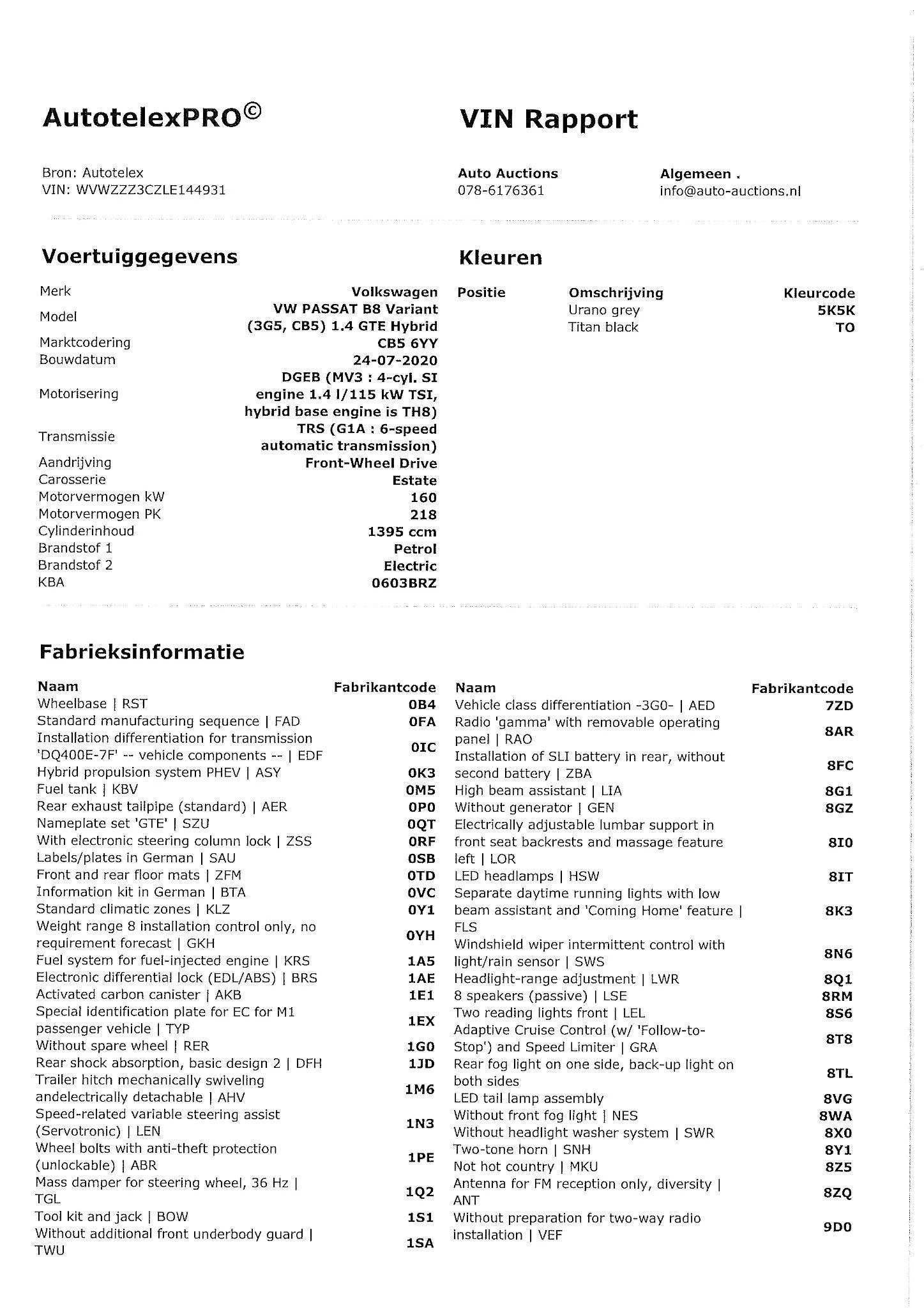 Hoofdafbeelding Volkswagen Passat