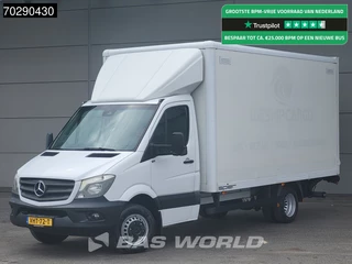 Mercedes Sprinter 516 CDI Laadklep Dubbellucht Bakwagen Airco APK 02-2026 Meubelbak Koffer 22m3 Airco