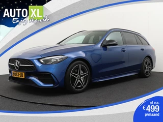 Mercedes-Benz C-Klasse Estate C180 AMG Performance Blue Camera Sfeerverlichting Carplay