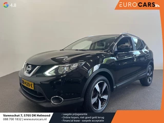 Nissan Qashqai 1.2 Connect Edition Automatische Airco Navigatie Camera parkeersensoren voor en achter Dakrails LM velgen 18 inch