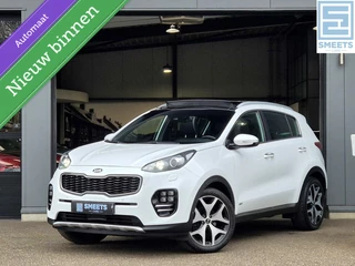 Hoofdafbeelding Kia Sportage Kia Sportage 1.6 T-GDI 4WD GT-Line Automaat |Pano|Leer|Trekh.