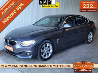 BMW 4-serie Gran Coupé 418i High Executive aut., leer, sportst., clima, zwarte hemel