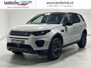 Hoofdafbeelding Land Rover Discovery Land Rover Discovery 2.0 TD4 180 pk Landmark Grijs Kenteken Navi, Camera, Leder Zwart, Panoramadak, Trekhaak 2.200 kg