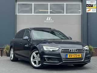 Audi A4 Avant 2.0 TFSI/190pk Sport S line edition Automaat|2018|2x S-line|NAP|Led|Pano|PDC|Elek Kofferklep|Stoelverw.|18" LMV