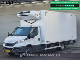 Iveco Daily 72C18 3.0L Koelwagen Laadklep Thermo King T-600R 380V Luchtvering Koelwagen Airco Cruise Camera Koeler Koel Kühlwagen 29m3 Airco