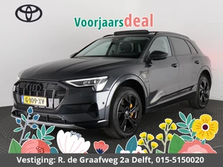 Audi E-Tron 50 Quattro Black Edition Plus 71 kWh | Navigatie | Schuif-/Kanteldak | Privacy Glass |