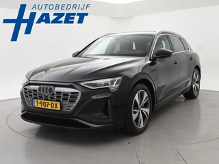Audi Q8 e-tron 55 QUATTRO 115 kWh 408 PK 100%SOH S EDITION S-LINE + TREKHAAK 1800 KG | LUCHTVERING | HEAD-UP | LEDER SPORTINTERIEUR