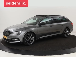 Hoofdafbeelding Škoda Superb Skoda Superb 1.4 TSI iV Sportline | Panoramadak |  Stoelverwarming | Adaptive cruise | Alcantara | Sfeerverlichting | Camera | Virtual Cockpit | Matrix LED | PHEV | Plug In