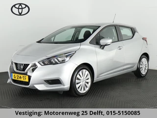 Nissan Micra 1.0 IG-T ACENTA SILVERLINE 100% OH. CLOUD NAVIGATIE. GARANTIE TOT 11-2029*