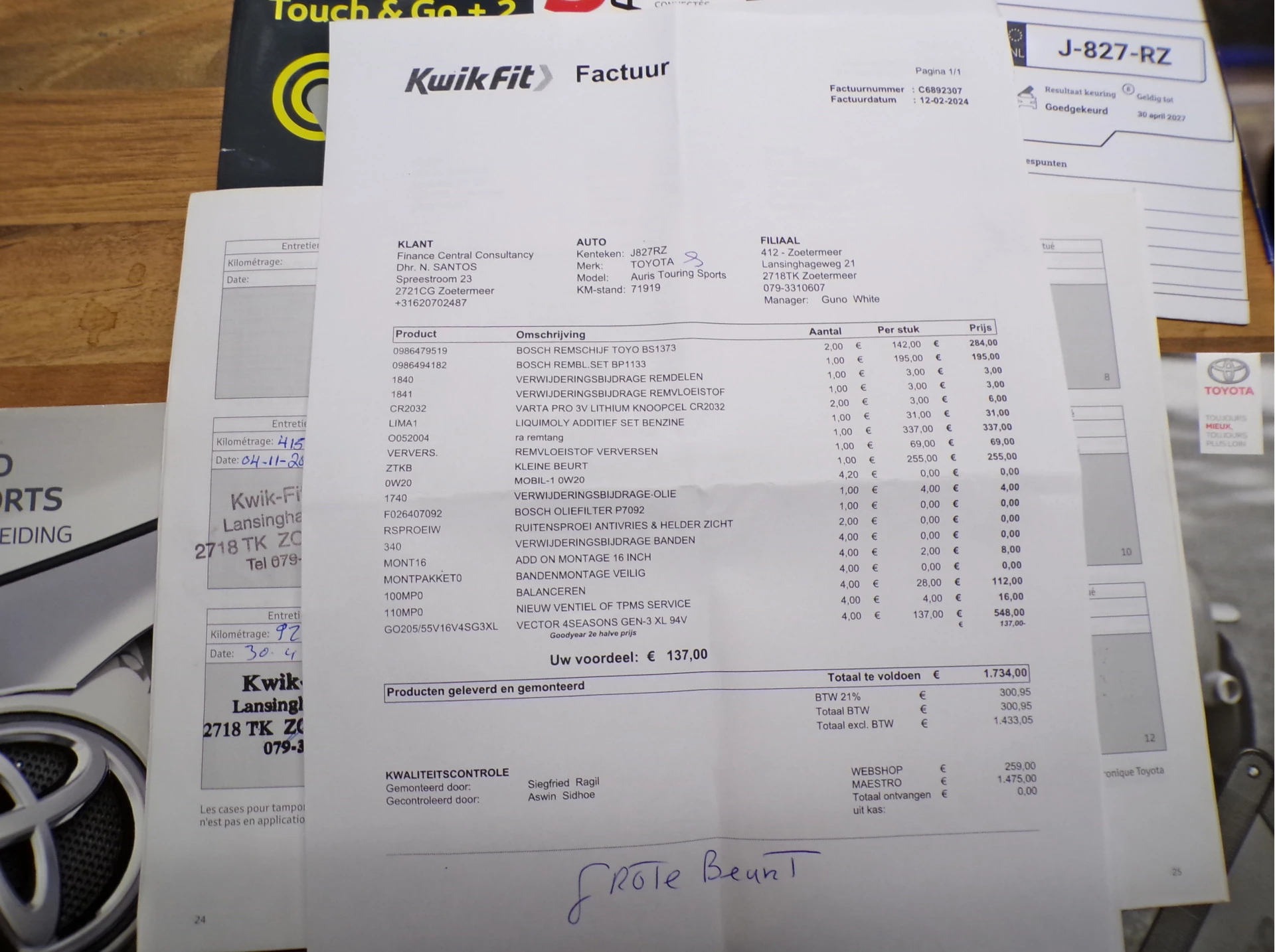 Hoofdafbeelding Toyota Auris