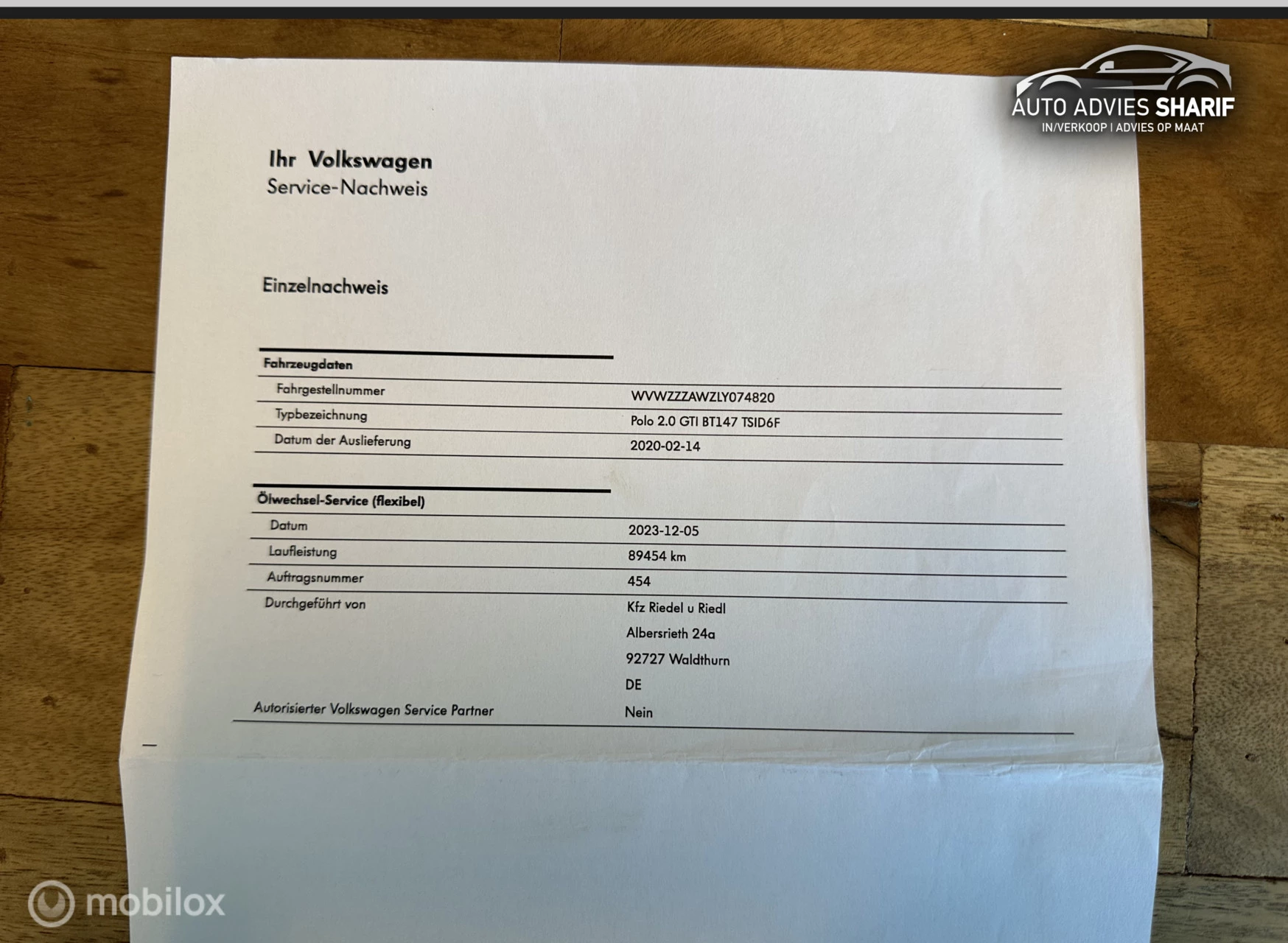 Hoofdafbeelding Volkswagen Polo