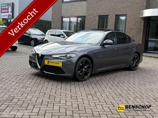 Alfa Romeo Giulia 2.0 T AWD Veloce Panodak 19 inch Navi Camera Memory Leer Trekhaak