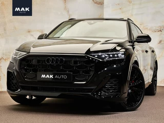 Hoofdafbeelding Audi Q8 Audi Q8 60 TFSI e Quattro Pro Line S Competition, pano, 4W-best, B&O, OLED, S sportstoelen, Laserlicht, tr.haak, 23", NP162k