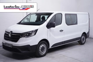 Renault Trafic 2.0 Blue dCi 130 pk Dubbel Cabine 6p Apple Carplay Airco, Cruise Control, LED Koplampen, PDC achter, Vastzetsysteem