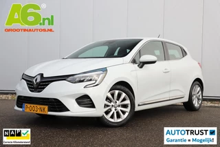 Renault Clio 1.0 TCe Intens Half Leder LED 16 inch LMV Keyless Navigatie Achteruitrijcamera Sfeerverlichting Carplay Android PDC