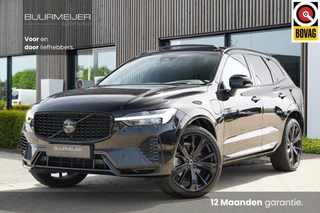 Volvo XC60 T8 Plug-in hybrid AWD Ultimate Black Edition Long Range | Head-Up | Panoramisch schuif/kanteldak | Stoelverwarming voor & achter | 360 graden camera | Standkachel | Adaptieve cruise control | Harman Kardon |
