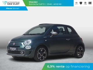 Fiat 500 C 1.0 Hybrid Sport   Clima | PDC | Apple Carplay | 16" | Matt Groen