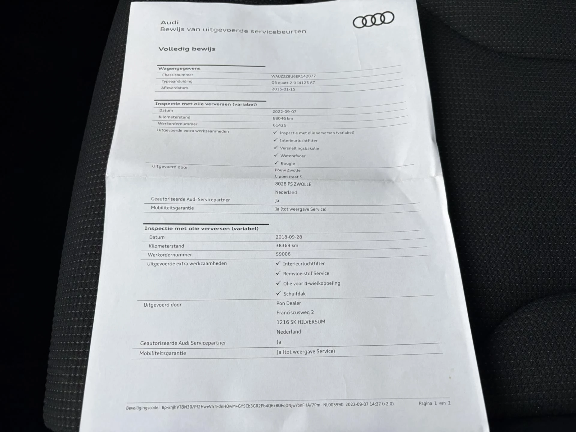 Hoofdafbeelding Audi Q3