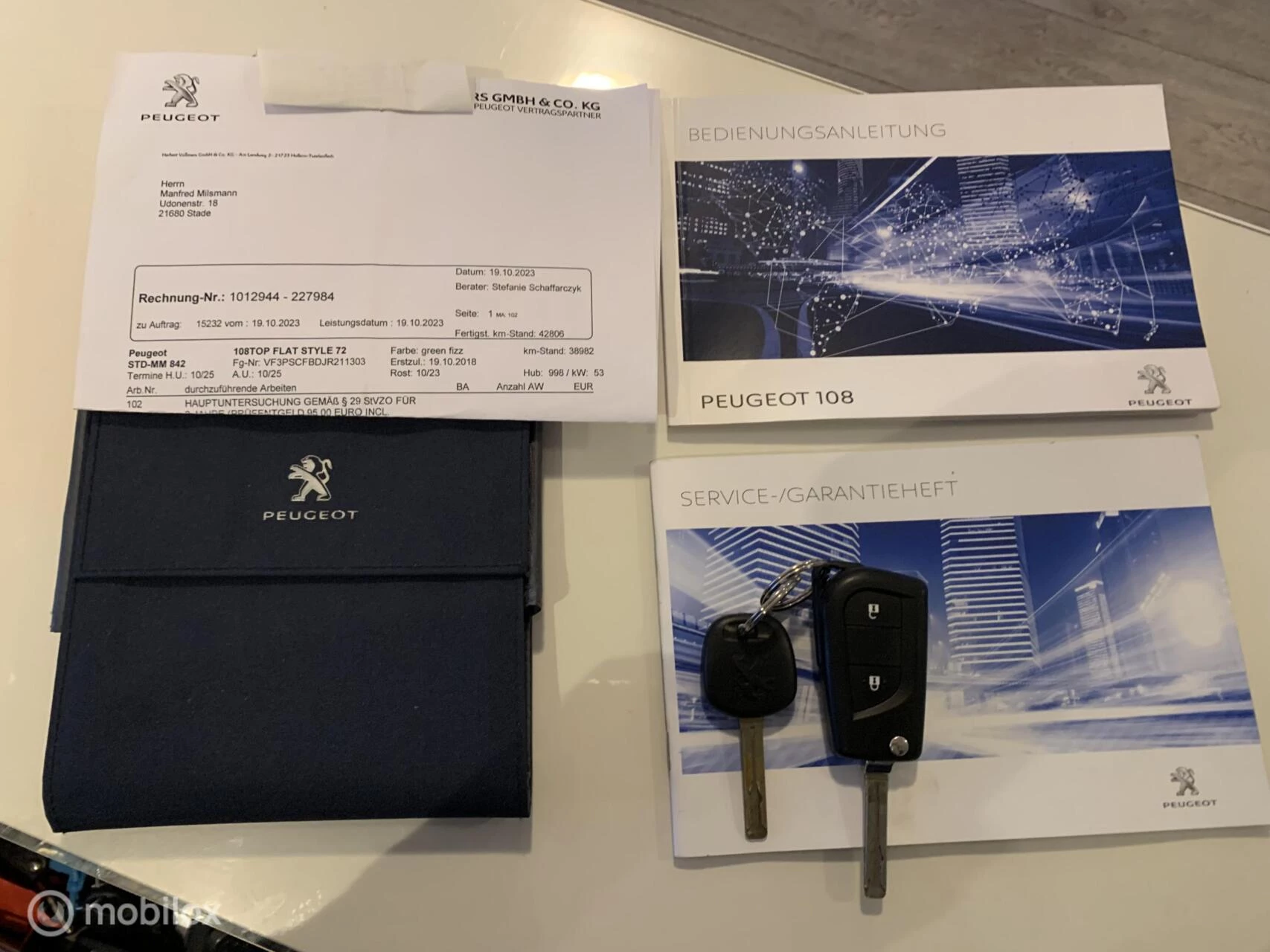 Hoofdafbeelding Peugeot 108