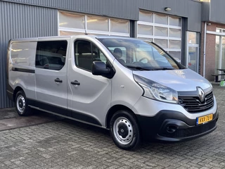 Hoofdafbeelding Renault Trafic Renault Trafic 1.6 dCi T29 L2H1 DC Bpm vrij Airco Cruise controle Navigatie Dubbele cabine 1e eigenaar Euro 6 Ex overheids auto Lange wielbasis