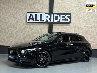 Mercedes-Benz A-klasse 220 Launch Edition Premium Plus AMG Night | pano | Leer | Multibeam | HUD | Memory | Keyless | Sfeerver