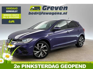 Volkswagen Polo 1.0 TSI R-line DSG IQ-Lights LED Adaptive Cruise Camera Carplay Clima Virtual PDC 17"LMV Stoelverw.