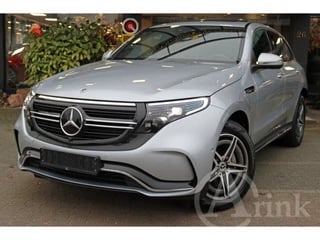 Hoofdafbeelding Mercedes-Benz EQC Mercedes-Benz EQC 400 4MATIC 80 kWh AMG Line Rijassistentiepakket Schuifdak Trekhaak