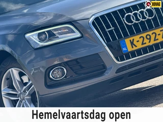 Audi Q5 2.0 TFSI hybrid quattro Pro Line Plus - Monsoon Grijs/Milano Leder - Panorama/schuifdak