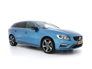 Volvo V60 2.4 D6 AWD Plug-In Hybrid R-Design Aut. *LEATHER-ALCANTARA | BI-XENON | HEATED-SPORTSEATS | NAVI-FULLMAP | ECC | PDC | CRUISE | PRIVACY-GLASS | SIPS | TOWBAR | 18''ALU*