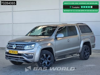 Hoofdafbeelding Volkswagen Amarok Volkswagen Amarok 260PK V6 4motion Automaat 260PK Trekhaak LED Navi Airco Cruise Camera Parkeersensoren Euro6 4wd Allrad 3m3 Airco Trekhaak Cruise control