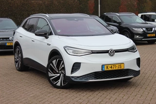 Volkswagen ID.4 Max 77 kWh / SOH 90,1% / Full option! / warmtepomp/  Panoramadak / Camera / Head-up / Keyless / 20'' / ACC / Dodehoek / Elektr. stoelen / Massage / Navigatie / Stuurverwarming