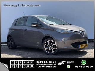 Renault ZOE Q90 Bose Quickcharge 41 kWh Koop Accu Bose Nav/Cruise Leer Stoelverw Camera Orig.NL!