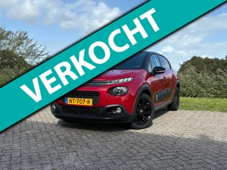 Citroen C3 1.2 PureTech Shine - Rubi/Onyx - 17'' Cross Black - Superstaat