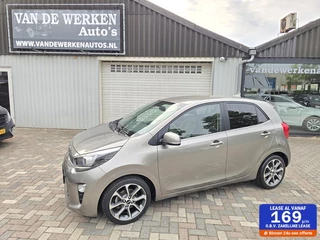 Kia Picanto 1.0 CVVT Design Edition Brown Pack Clima|Navi|Camera|Leer|Nap!!
