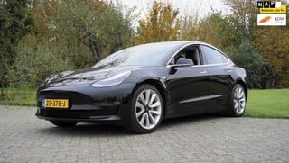 Tesla Model 3 Long Range AWD 75 kWh Panoramadak zwart leder