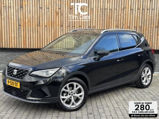 Seat Arona 1.0 TSI FR Automaat | Apple CarPlay | Achteruitrijcamera | Full-LED | Cruise control adaptief | Lane assist | Half leer/alcantara | Digitale cockpit | Parkeersensoren voor en achter