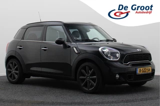 MINI Countryman Mini 1.6 Cooper S Pepper Leder/Stof, Cruise, Stoelverwarming, Bluetooth, PDC, Navigatie, 18"