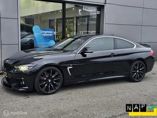 Hoofdafbeelding BMW 4 Serie BMW 4-serie Coupé 418i High Executive M Sport Leder/Camera