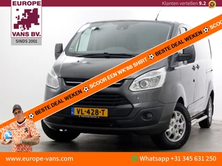 Ford Transit Custom 2.2 TDCI 125pk L2H1 Limited Camera/2x Schuifdeur/Trekhaak 2800kg 01-2015