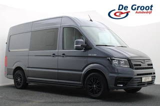 MAN TGE 35 2.0 TDI L3H3 DSG DC 7-persoons Climate, Camera, Cruise, Apple Carplay, PDC, DAB, Trekhaak, 18''