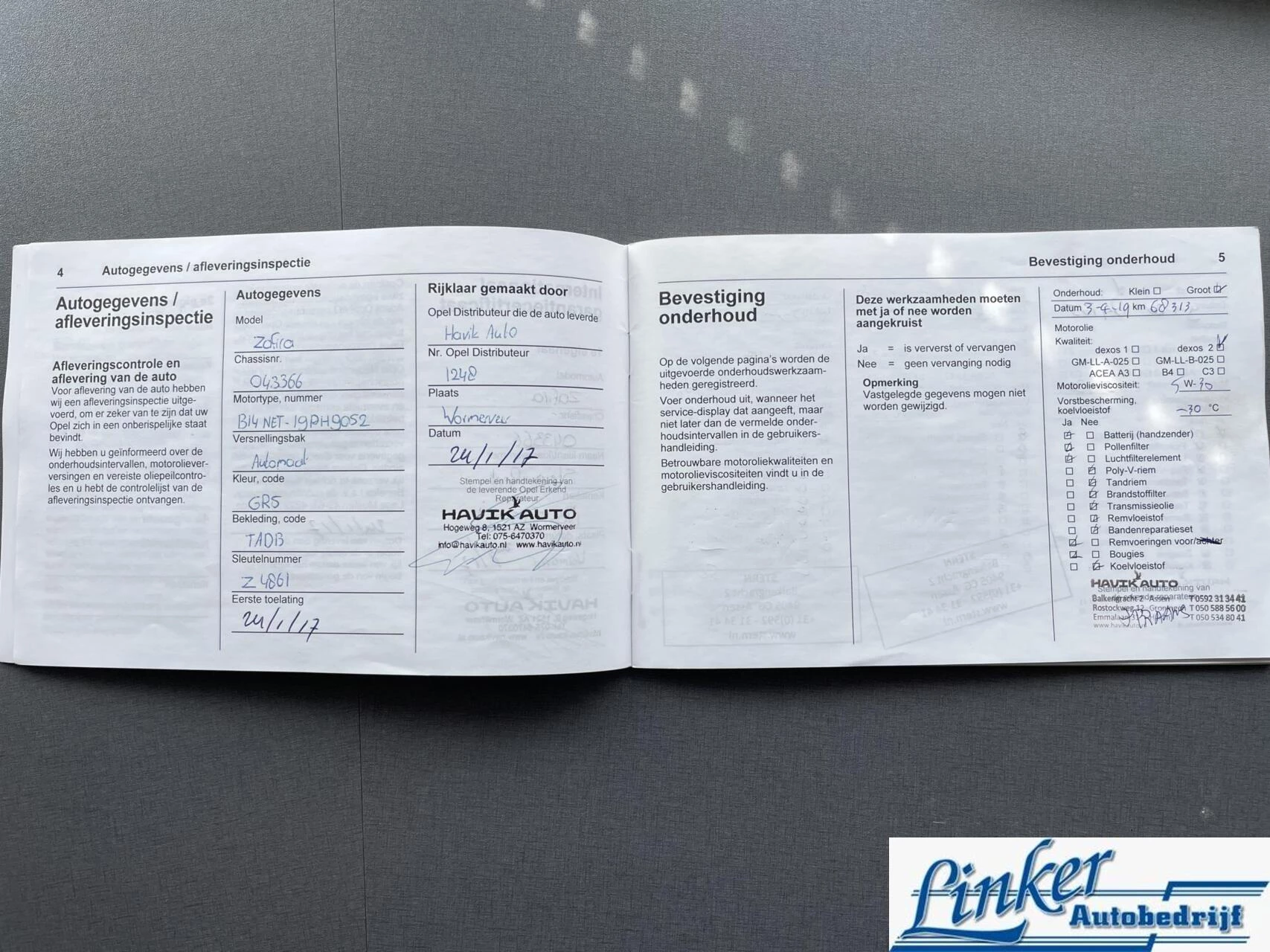 Hoofdafbeelding Opel Zafira