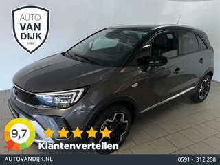 Hoofdafbeelding Opel Crossland Opel Crossland 1.2 Turbo Elegance 130PK AUTOMAAT AIRCO NAVI CRUISE CAMERA ALCANTARA HEAD UP STOELVERW TREKHAAK NIEUWSTAAT